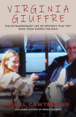Book cover for Virginia Giuffre: Virginia Giuffre, Epstein's Masseuse Who Took Down the Rich