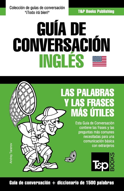 Book cover for Guía de Conversación Español-Inglés y diccionario conciso de 1500 palabras