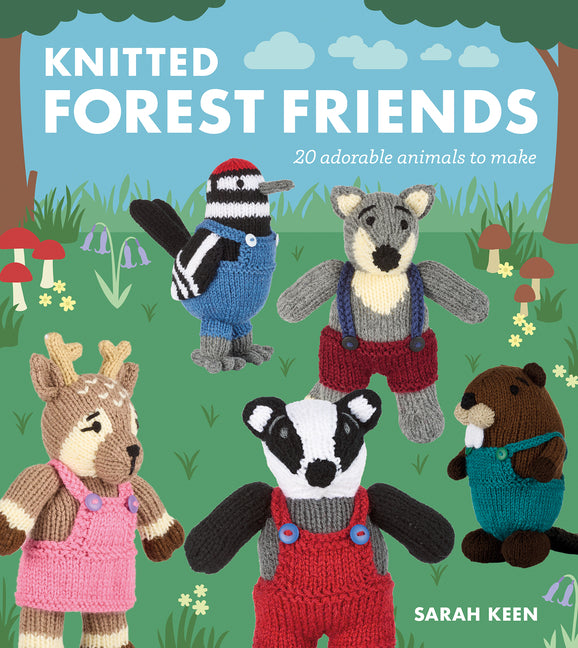 Book cover for Knitted Forest Friends: 20 Adorable Animals to Make