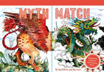 Book cover for Myth Match: A Fantastical Flipbook of Extraordinary Beasts