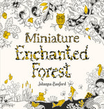 Book cover for Miniature Enchanted Forest: A Pocket-Sized Adventure Coloring Book