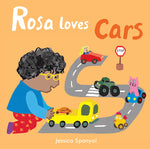 Book cover for Rosa Loves Cars