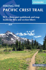 Book cover for Hiking the Pacific Crest Trail: PCT - Three-Part Guidebook and Map Books for Thru and Section Hikers