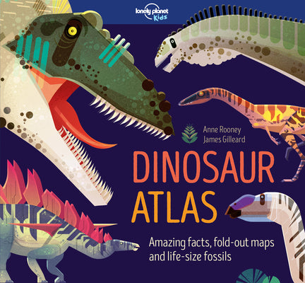 Book cover for Lonely Planet Kids Dinosaur Atlas 1