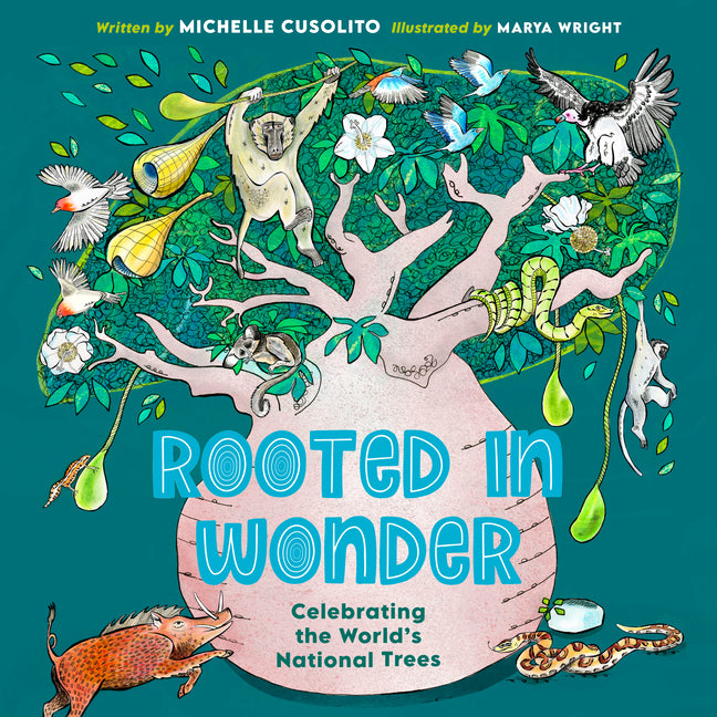 Book cover for Rooted in Wonder: Celebrating the World's National Trees