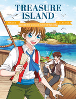 Book cover for Manga Classics: Treasure Island: Great Literature Brought to Life