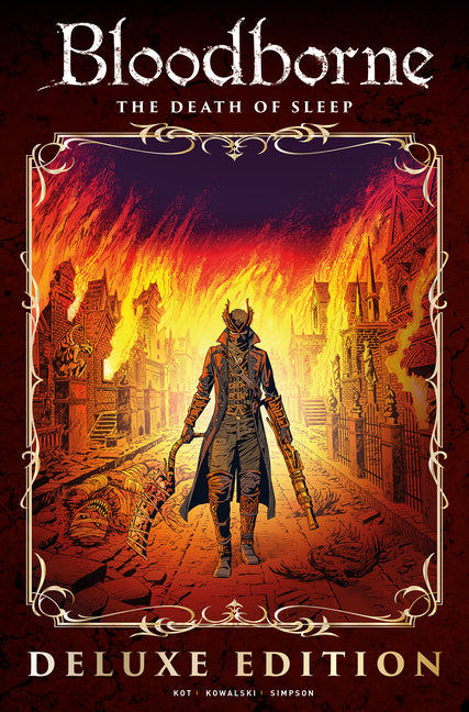 Book cover for Bloodborne Vol. 1: The Death of Sleep Deluxe Edition