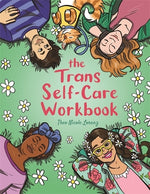 Book cover for The Trans Self-Care Workbook: A Coloring Book and Journal for Trans and Non-Binary People