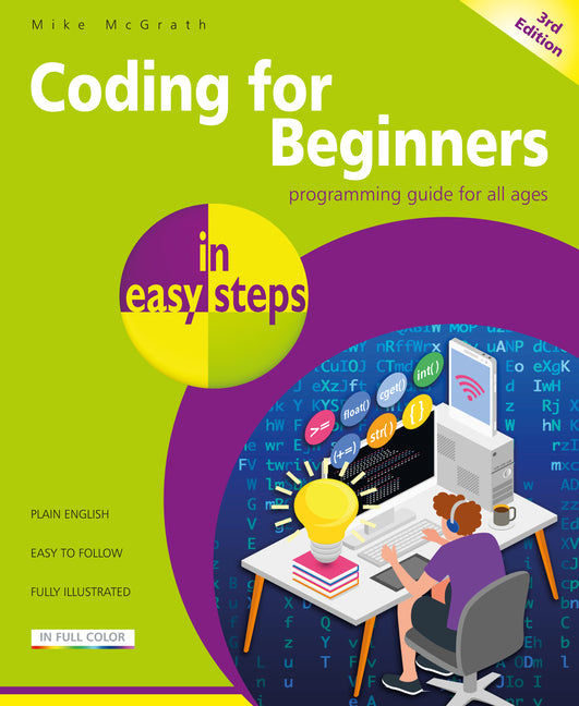 Book cover for Coding for Beginners in Easy Steps