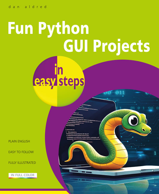 Book cover for Fun Python GUI Projects in Easy Steps