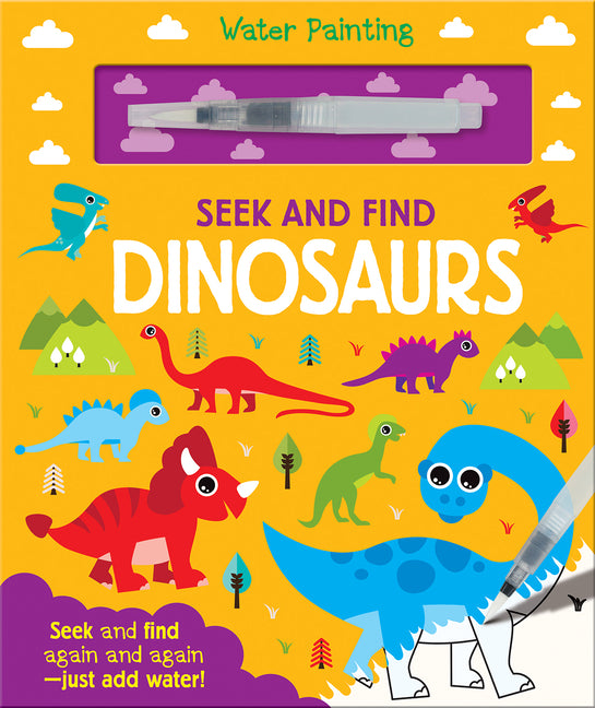 Book cover for Seek and Find Dinosaurs