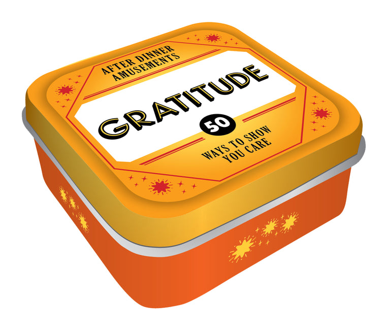 Book cover for After Dinner Amusements: Gratitude: 50 Ways to Show You Care
