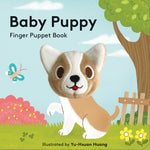Book cover for Baby Puppy: Finger Puppet Book