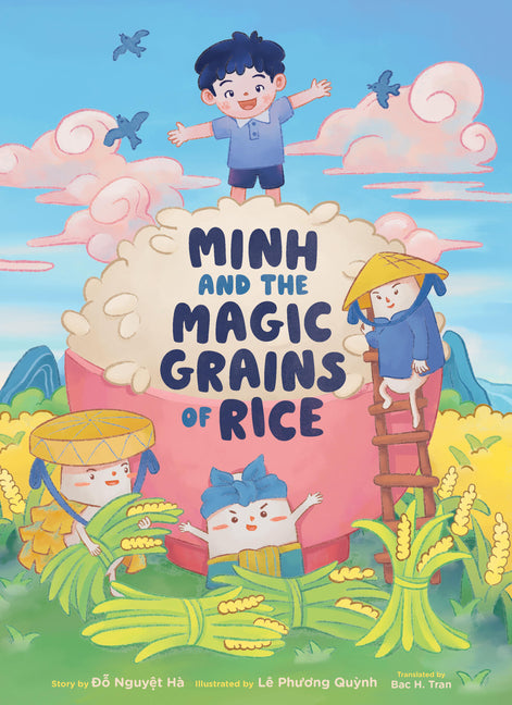 Book cover for Minh and the Magic Grains of Rice