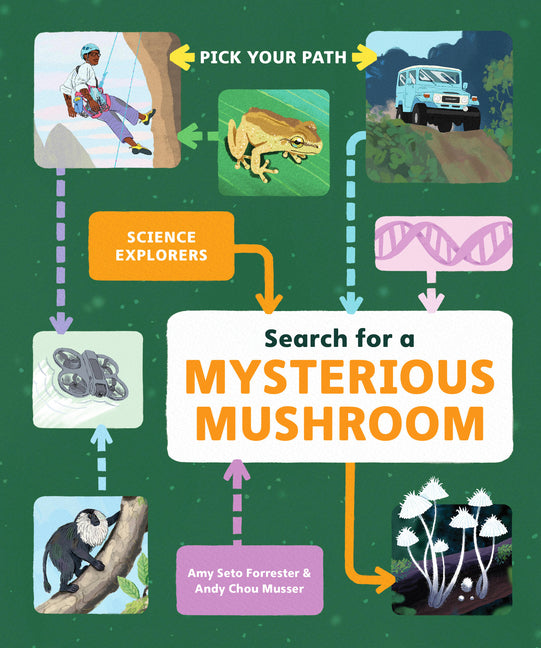 Book cover for Search for a Mysterious Mushroom: Pick Your Path