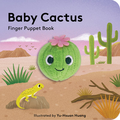 Book cover for Baby Cactus: Finger Puppet Book