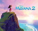 Book cover for Disney the Art of Moana 2