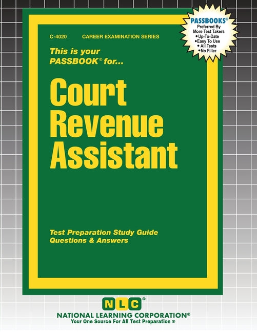 Book cover for Court Revenue Assistant