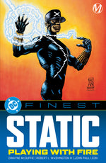 Book cover for DC Finest: Static: Playing with Fire