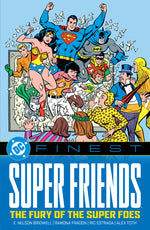 Book cover for DC Finest: Super Friends: The Fury of the Super Foes
