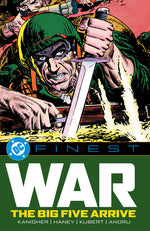 Book cover for DC Finest: War: The Big Five Arrive