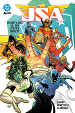 Book cover for Jsa Vol. 1: Infinity, Inc vs. the Justice Society