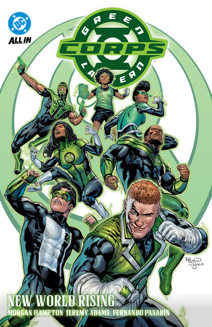 Book cover for Green Lantern Corps Vol. 1: New World Rising