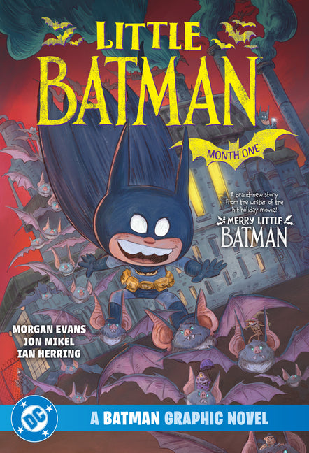 Book cover for Little Batman: Month One