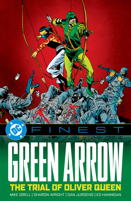 Book cover for DC Finest: Green Arrow: The Trial of Oliver Queen