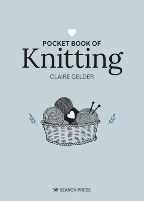 Book cover for Pocket Book of Knitting: Mindful Crafting for Beginners
