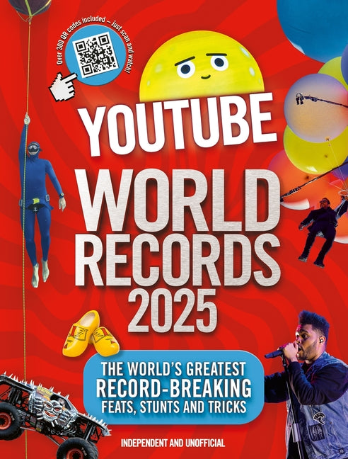 Book cover for Youtube World Records 2025: The Internet's Greatest Record-Breaking Feats
