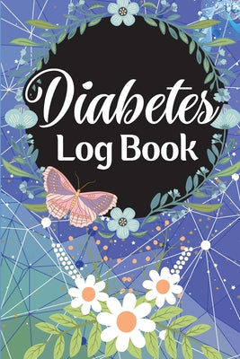 Book cover for Diabetes Log Book: Diabetic Glucose Monitoring Journal Book, 2-Year Blood Sugar Level Recording Book, Daily Tracker with Notes, Breakfast