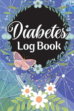 Book cover for Diabetes Log Book: Diabetic Glucose Monitoring Journal Book, 2-Year Blood Sugar Level Recording Book, Daily Tracker with Notes, Breakfast