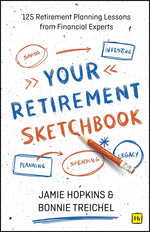Book cover for Your Retirement Sketchbook: 125 Retirement Planning Lessons from Financial Experts