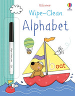 Book cover for Wipe-Clean Alphabet: A Kindergarten Readiness Book for Kids