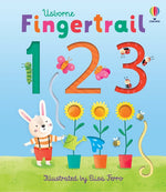 Book cover for Fingertrail 123: A Kindergarten Readiness Book for Kids