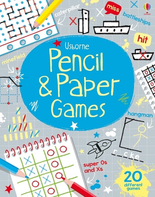 Book cover for Pencil and Paper Games