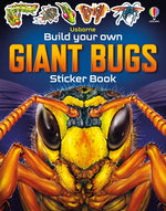Book cover for Build Your Own Giant Bugs Sticker Book