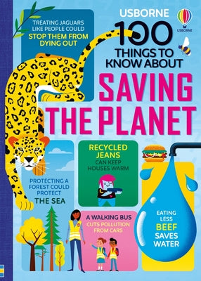 Book cover for 100 Things to Know about Saving the Planet