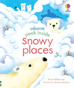 Book cover for Peek Inside Snowy Places