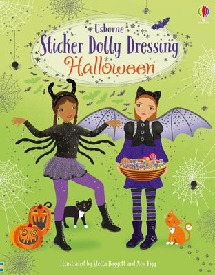 Book cover for Sticker Dolly Dressing Halloween: A Halloween Book for Kids