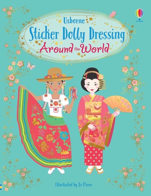 Book cover for Sticker Dolly Dressing Around the World