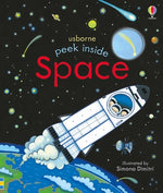 Book cover for Peek Inside Space