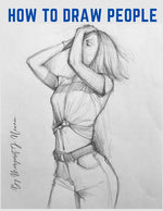 Book cover for How to Draw People: Step-by-Step Lessons for Figures and Poses