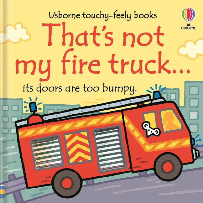 Book cover for That's Not My Fire Truck...