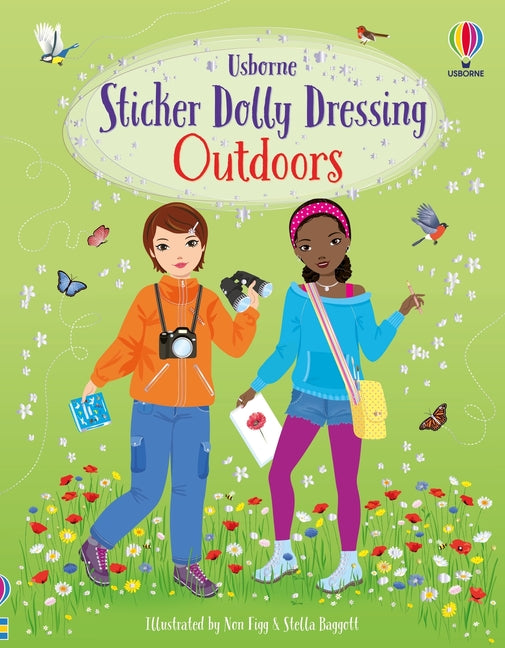 Book cover for Sticker Dolly Dressing Outdoors