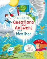 Book cover for Lift-The-Flap Questions and Answers about Weather
