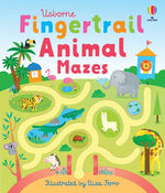 Book cover for Fingertrail Animal Mazes