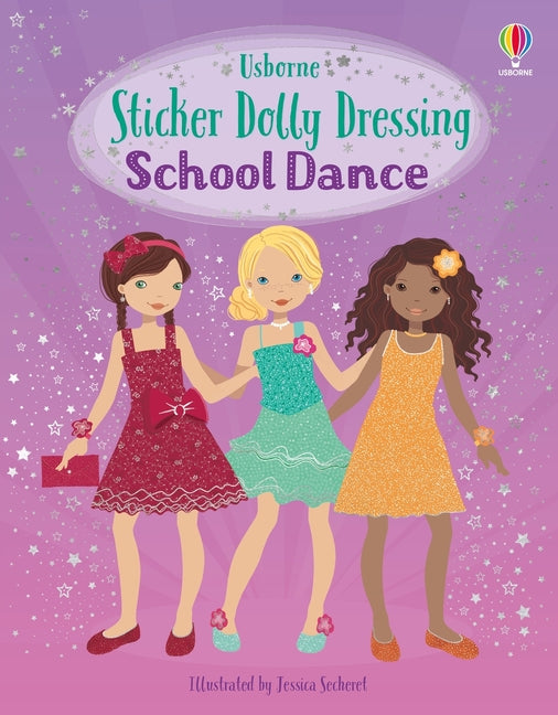 Book cover for Sticker Dolly Dressing School Dance
