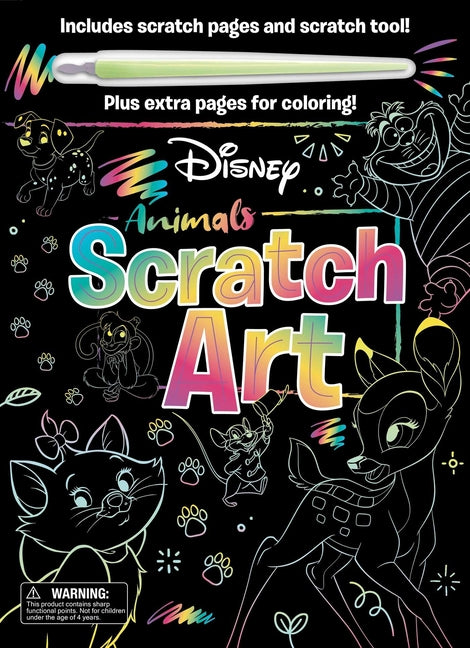 Book cover for Disney Classics: Animals Scratch Art